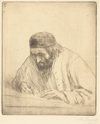 Writer by Alphonse Legros