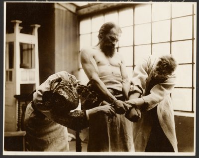 Three Models Posing for the 