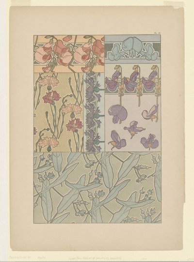 Documents Decoratifs: Plate 41 by Alphonse Mucha