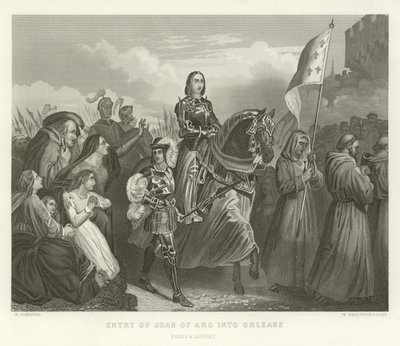 Entry of Joan of Arc into Orleans by Alphonse Marie de Neuville