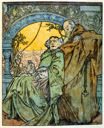 Illustration by Alphonse Mucha from 