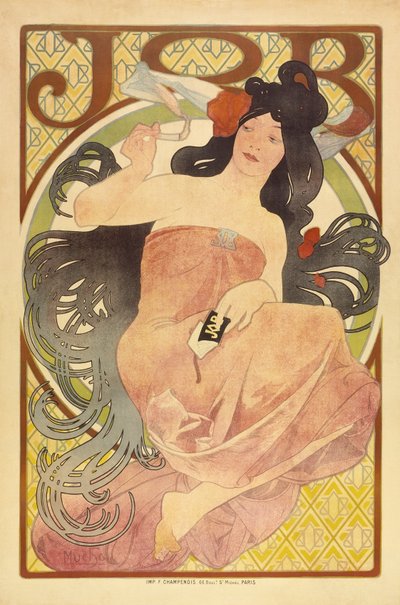 Job by Alphonse Mucha