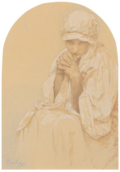 Portrait of Jaroslava, the Artist