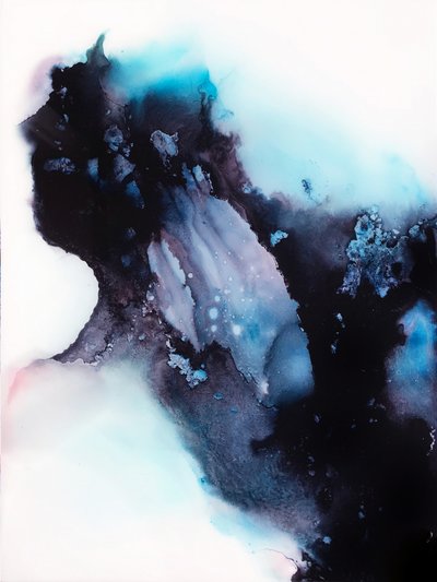 Deep Blue Nebula by Alyson Storms