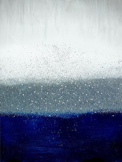 Sparkling Deep Blue by Alyson Storms