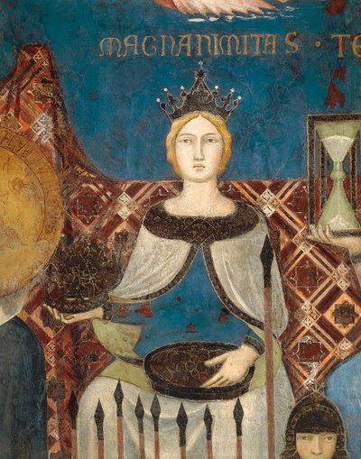 Allegory of Good Government, Magnanimity and Generosity (detail) by Ambrogio Lorenzetti