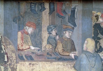 Effects of Good Government in the City (detail) by Ambrogio Lorenzetti