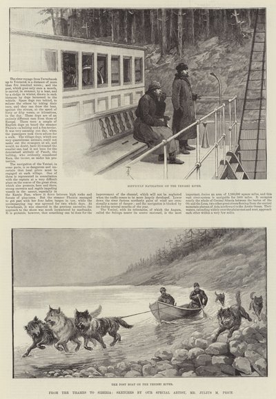 From the Thames to Siberia by Amedee Forestier
