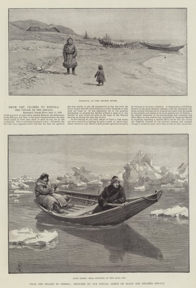 From the Thames to Siberia by Amedee Forestier