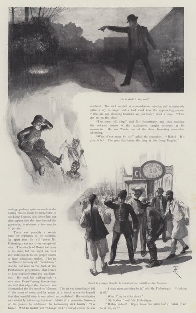 The Man Who Could Work Miracles, by H G Wells by Amedee Forestier
