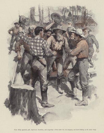 Uncle Jim and Uncle Billy, by Bret Harte by Amedee Forestier