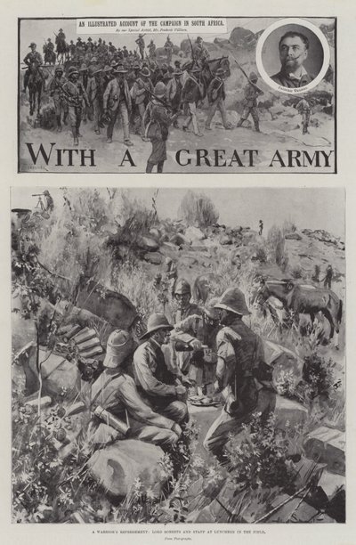 With a Great Army by Amedee Forestier