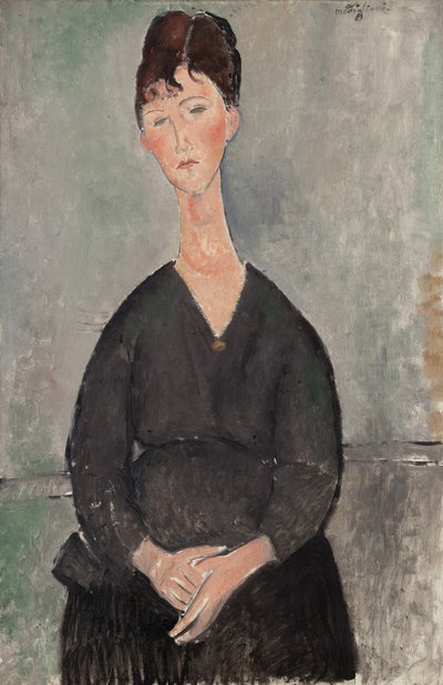 Café Singer by Amedeo Modigliani