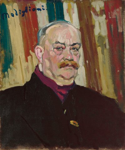 Portrait of Joseph Levi by Amedeo Modigliani