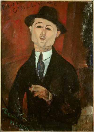 Portrait of Paul Guillaume by Amedeo Modigliani