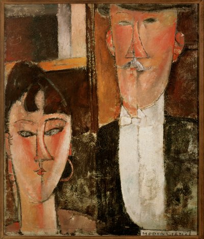 The Betrothed by Amedeo Modigliani