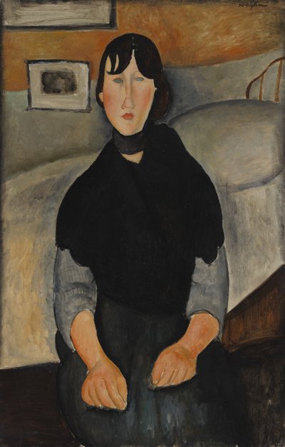 Young Woman of the People by Amedeo Modigliani