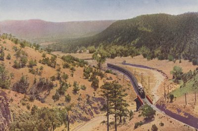 Apache Canyon, between Las Vegas and Lamy, New Mexico by American Photographer