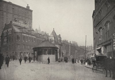 Boston: Scollay Square and East Boston Tunnel Entrance by American Photographer