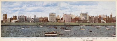 Chicago: Michigan Avenue and Grant Park, from Lake Michigan by American Photographer