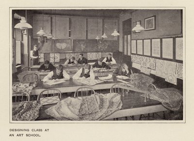 Designing Class at an Art School by American Photographer