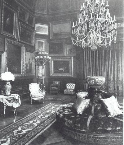 Drawing Room of the Astor Family House, Fifth Avenue, New York by American Photographer