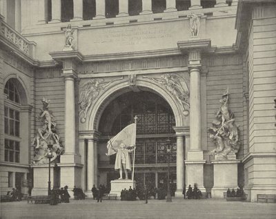 East Portal of the Administration Building by American Photographer