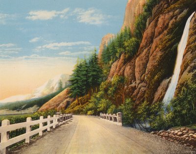 Horsetail Falls by American Photographer