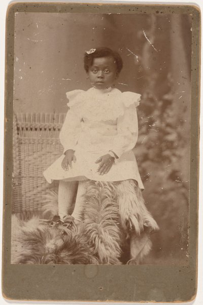 Lucile Norward, c. 1890 by American Photographer