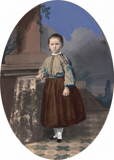 Portrait of a Girl by American Photographer