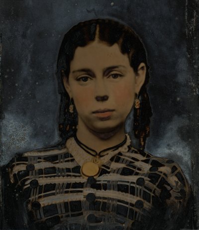 Portrait of a Woman, 1860s by American Photographer
