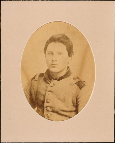 Portrait of an Unidentified Soldier by American Photographer