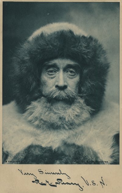 Robert Peary, American Arctic Explorer by American Photographer
