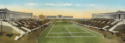 Soldiers Field and New Field Museum by American Photographer
