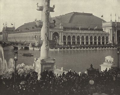 The Western Side of the Manufactures Building on Chicago Day by American Photographer
