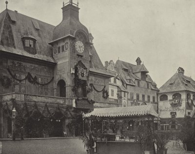 Town Hall in Old Vienna by American Photographer