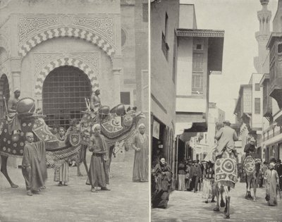 Typical Scenes in Cairo Street by American Photographer