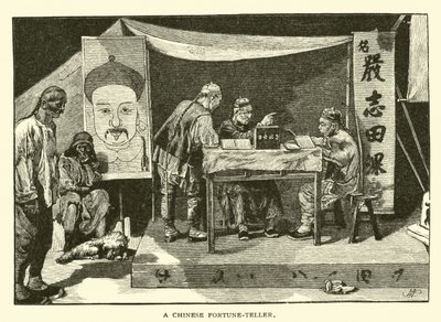 A Chinese Fortune-Teller by American School