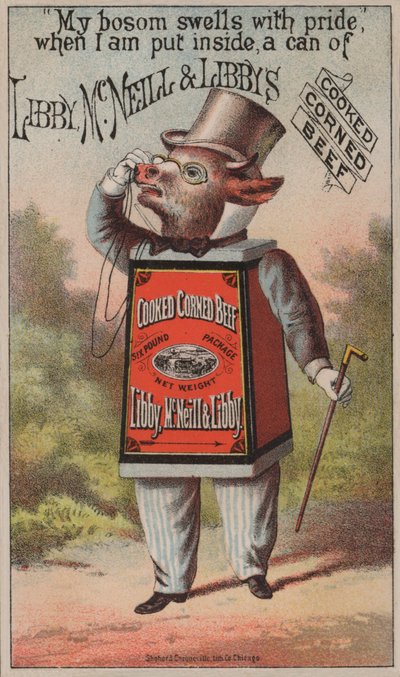 Advertisement for Libby, McNeill & Libby