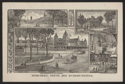 Boscobel House, and surroundings by American School