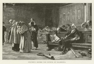 Columbus before the Council of Salamanca by American School
