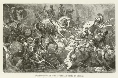 Destruction of the Athenian Army in Sicily by American School
