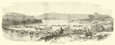 Early Recrossing the Potomac, July 1864 by American School