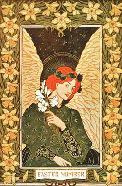 Easter Number, possible cover for a magazine by American School