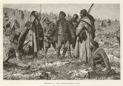 Episode of the Turco-Russian War by American School