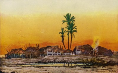 Evening in an Arab Village by American School