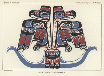 Haida Double Thunderbird by American School