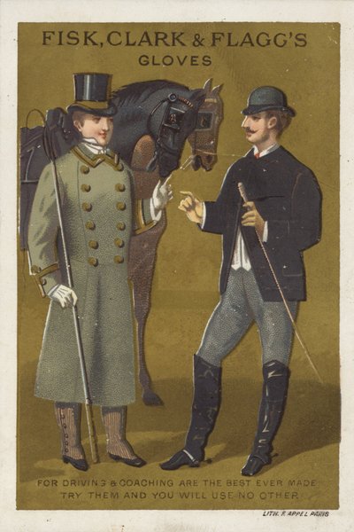 Horses with Groom and Driver by American School