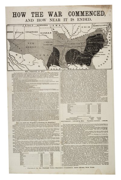 How the War Commenced, and How Near it is Ended, 1 October 1864 by American School