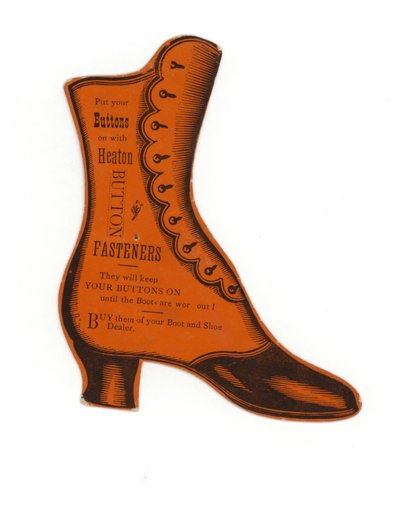 Ladies Boot with Button Fasteners by American School